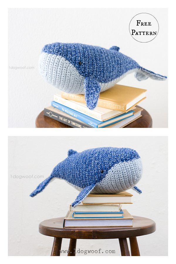 Amigurumi Baby Humpback Whale Free Crochet Pattern