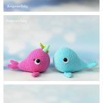 Amigurumi Blue Whale Free Crochet Pattern