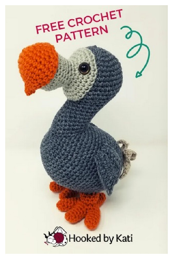 Amigurumi Dodo Free Crochet Pattern 