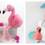 Amigurumi Flamingo Free Crochet Pattern and Paid