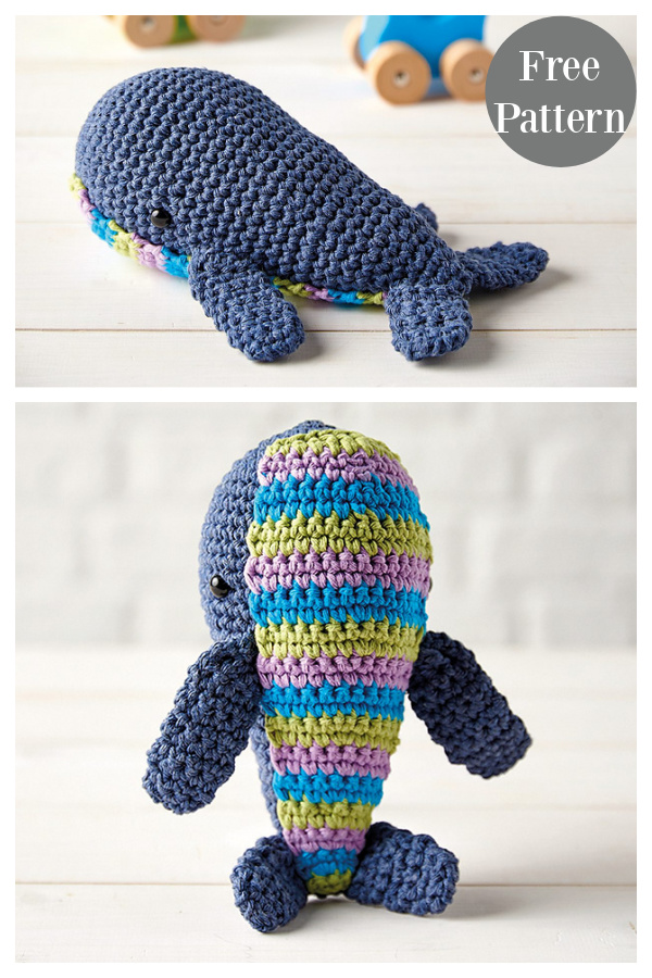 Amigurumi Whale Free Crochet Pattern