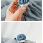 Amigurumi Whale Keychain Free Crochet Pattern