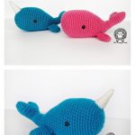 Amigurumi Whale and Narwhal Free Crochet Pattern