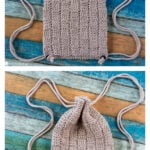 Basket Weave Backpack Free Crochet Pattern