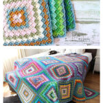 Bavarian Stash Buster Blanket Free Crochet Pattern and Video Tutorial