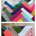 C2C Scrap-Along Felix Blanket Free Crochet Pattern