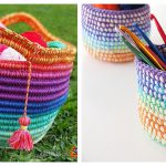 Coiled Basket Free Crochet Pattern