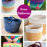 Coiled Basket Free Crochet Pattern