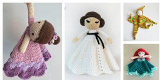 Doll Lovey Free Crochet Pattern and Paid