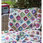 Flowers in the Snow Blanket Free Crochet Pattern