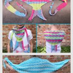 Mermaid Tail Scarf Free Crochet Pattern