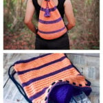 Prima Lou Drawstrings Backpack Free Crochet Pattern