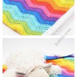 Rainbow Baby Wrap Free Crochet Pattern