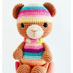 Rainbow Bear Free Crochet Pattern