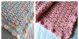 Soft and Snuggly Baby Blanket Free Crochet Pattern