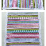 Stash Buster Fantasy Blanket Free Crochet Pattern