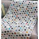 Stash Buster Little Dots Blanket Free Crochet Pattern