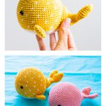 Wallace and Wanda Whales Free Crochet Pattern