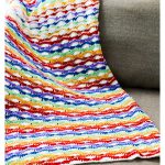 Wavy Shell Stitch Baby Blanket Free Crochet Pattern and Video Tutorial