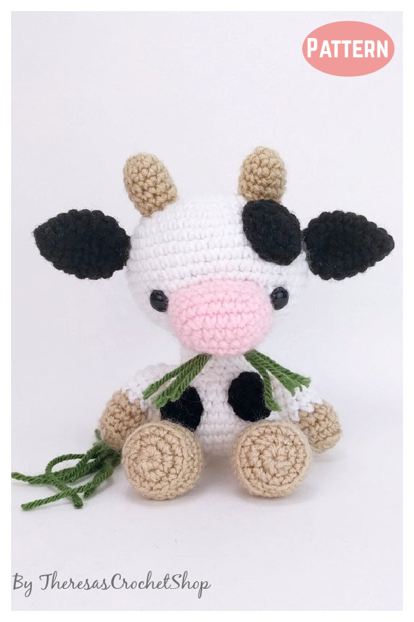 Adorable Amigurumi Cow Crochet Pattern