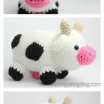 Amigurumi Cow Free Crochet Pattern