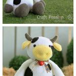 Amigurumi Cow Free Crochet Pattern