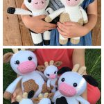 Amigurumi Cow Free Crochet Pattern