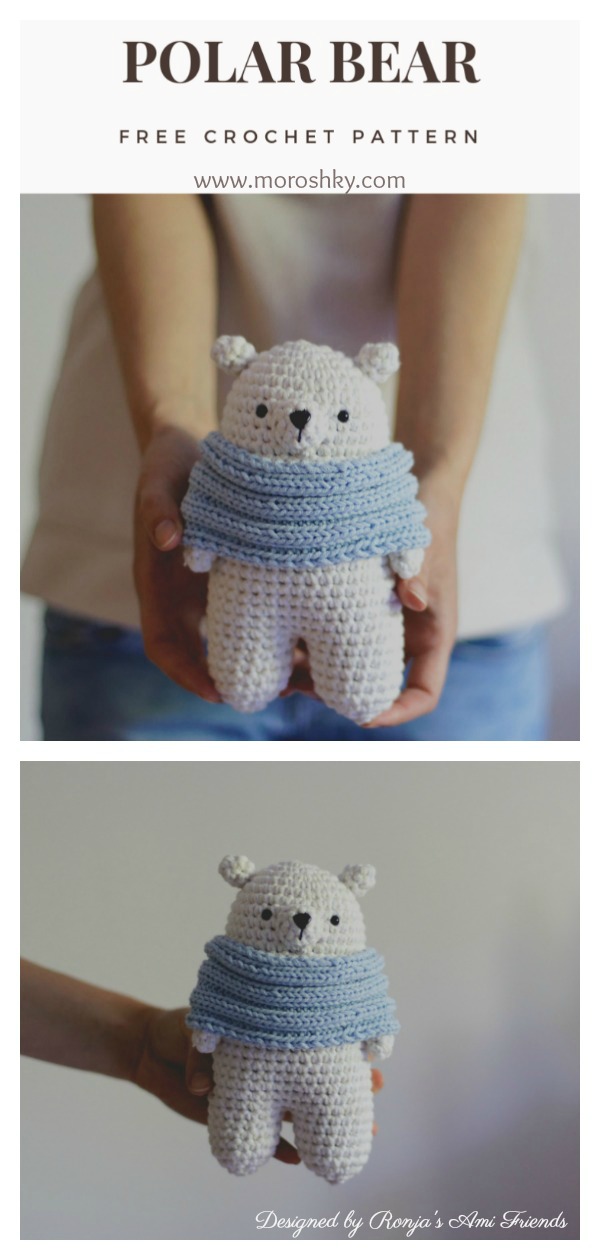 Amigurumi Momo the Bear Free Crochet Pattern