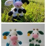 Amigurumi The Little Cow Free Crochet Pattern