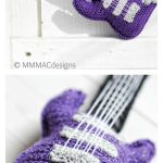 Baby Electric Guitar Free Crochet Pattern