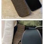 Cell Phone Belt Pouch Free Crochet Pattern