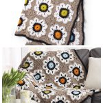 City Solarium Throw Blanket Free Crochet Pattern