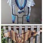 Crochet Hedwig Owl Shawl