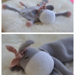 Donkey Baby Comforter Free Crochet Pattern