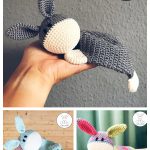 Donkey Lovey Blankie Crochet Pattern