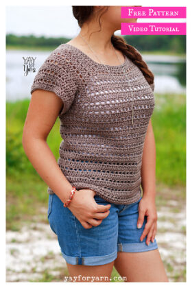 10+ Summer Top Free Crochet Pattern and Paid