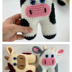 Easy Amigurumi Cow Free Crochet Pattern