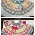 Fantail Summer Baby Dress Crochet Pattern