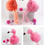 Fleur the Flamingo Amigurumi Crochet Pattern