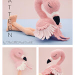 Flo the Flamingo Bird Amigurumi Crochet Pattern