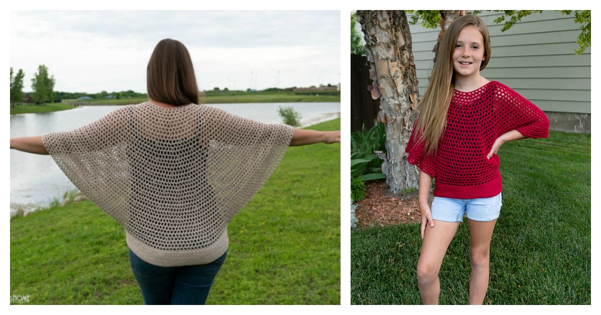 mesh flowy top