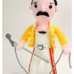 Freddie Mercury Free Crochet Pattern