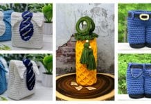 Gift Bag for Men Crochet Patterns Gift Bag for Men Crochet Patterns