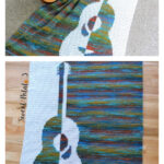 Grandioso Guitar Blanket Crochet Pattern