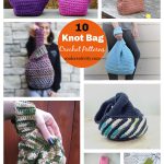 10 Japanese Knot Bag Crochet Patterns