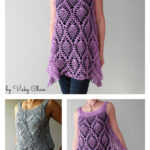 Jordan Sleeveless Pineapple Summer Top Crochet Pattern
