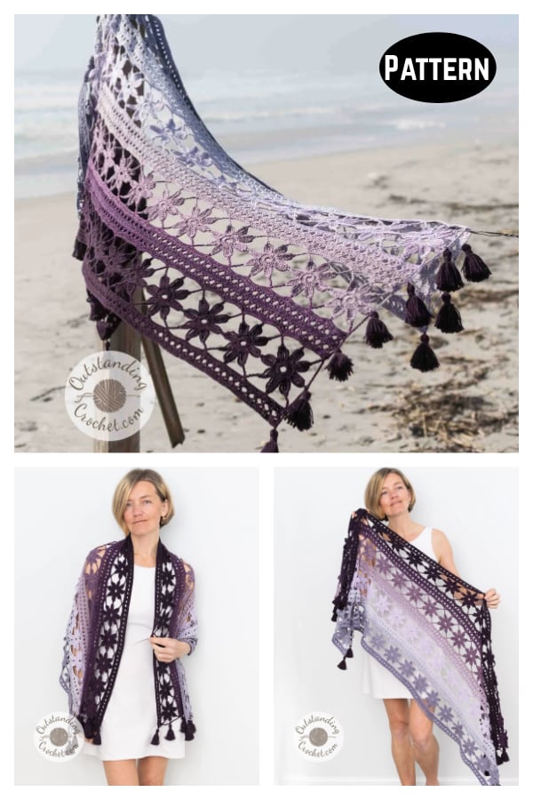 Lace Summer Wrap Crochet Pattern