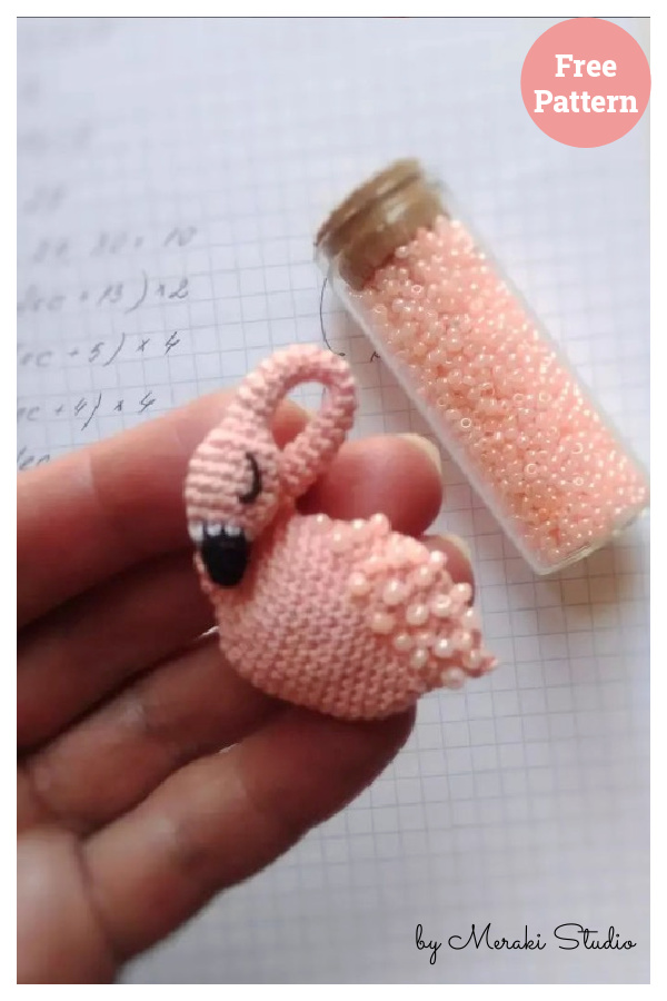 Little Flamingo Amigurumi Free Crochet Pattern