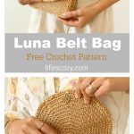 Luna Belt Bag Free Crochet Pattern