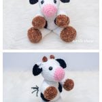 Memphis the Moo-Cow Free Crochet Pattern